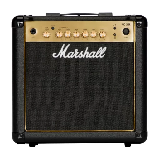 Marshall MG15GR-E Amplificador Combo para Guitarra Eléctrica 15W con Reverb