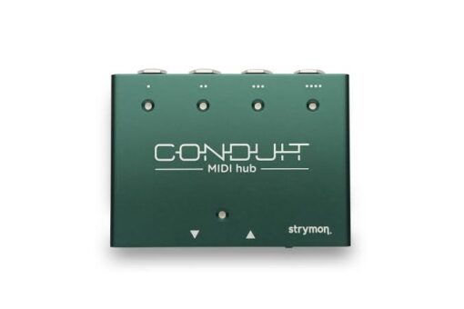 Interfaz y Hub MIDI Strymon Conduit de 4 Puertos para Pedalboard