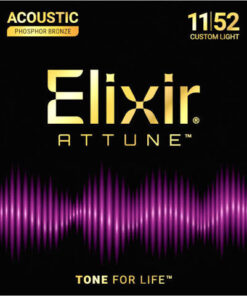 Cuerdas Elixir 21027 para Guitarra Acústica 80/20 Bronze