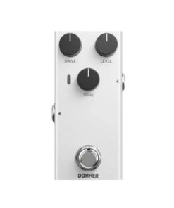 Pedal Overdrive Analógico Donner EMBARK 05 EC7099 Blanco para Guitarra
