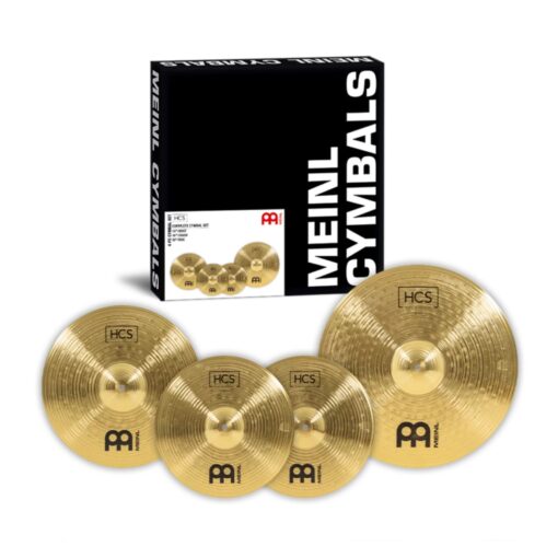 Set de Platillos Meinl HCS 14”, 16” y 20” HCS141620 para Batería