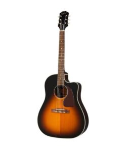 Guitarra Electroacústica Epiphone J-45 EC Studio Vintage Sunburst EE2SVSNH3