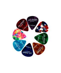 Pack de 20 Púas McAllister PG46N Thin 0.46 mm para Guitarra