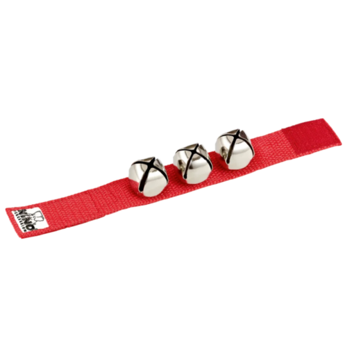 Pulsera de Cascabeles |  Roja | NINO961R | Nino Percussion